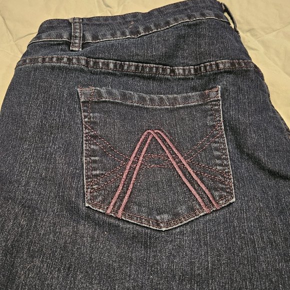 Avenue Denim Bootcut 20P Jeans - Dark Blue - Picture 4 of 8